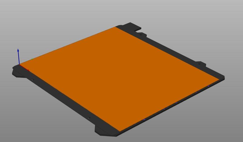 Prusa MK3 bed clean sheet