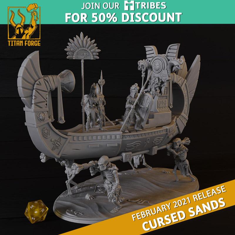Cursed Sands Boat