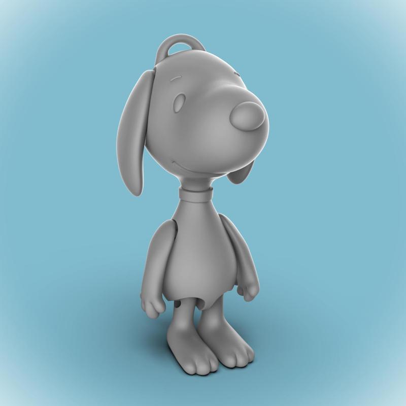  FLEXI Snoopy -Keychain/Bag Dangle