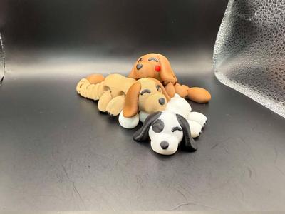 Cute Tiny Articulated Doggie (3 tail lengths)