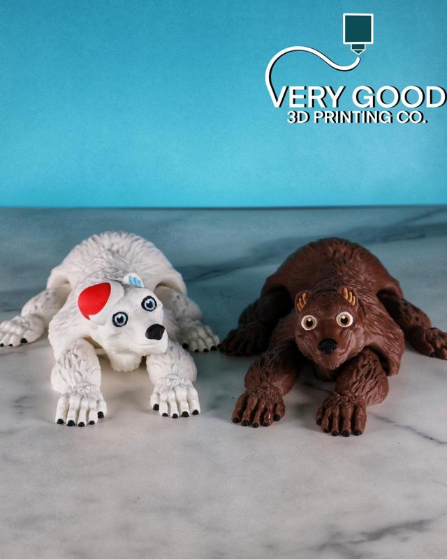 Flexi Bear & Polar Bear