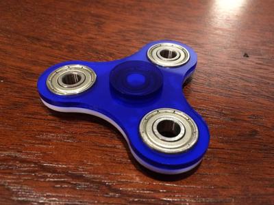 Laser cut fidget spinner