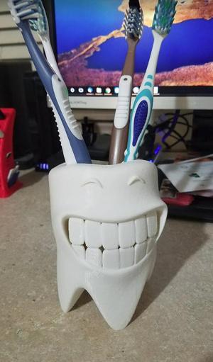 Smiling Toothbrush Holder