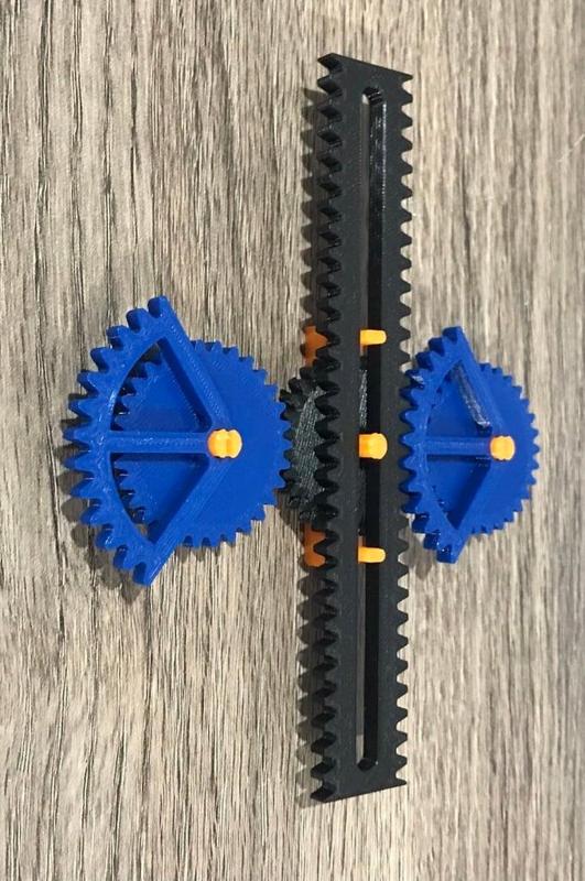 Mechanical Movement 123 - Rotation to Linear Motion