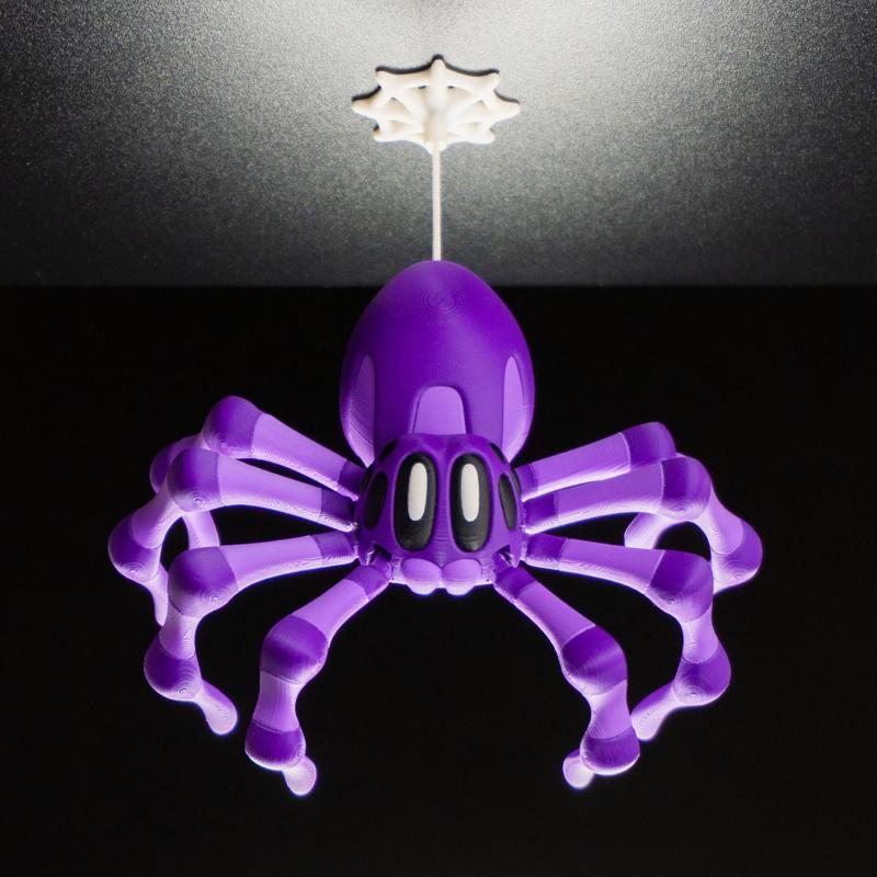 Blob Spider - Magnetic Retractable Flexi Art Toy