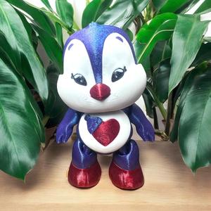 Care Bear Cousins, Penguin, Print in Place, Articulating, Flexi, Flexy, Flexible, Articulated