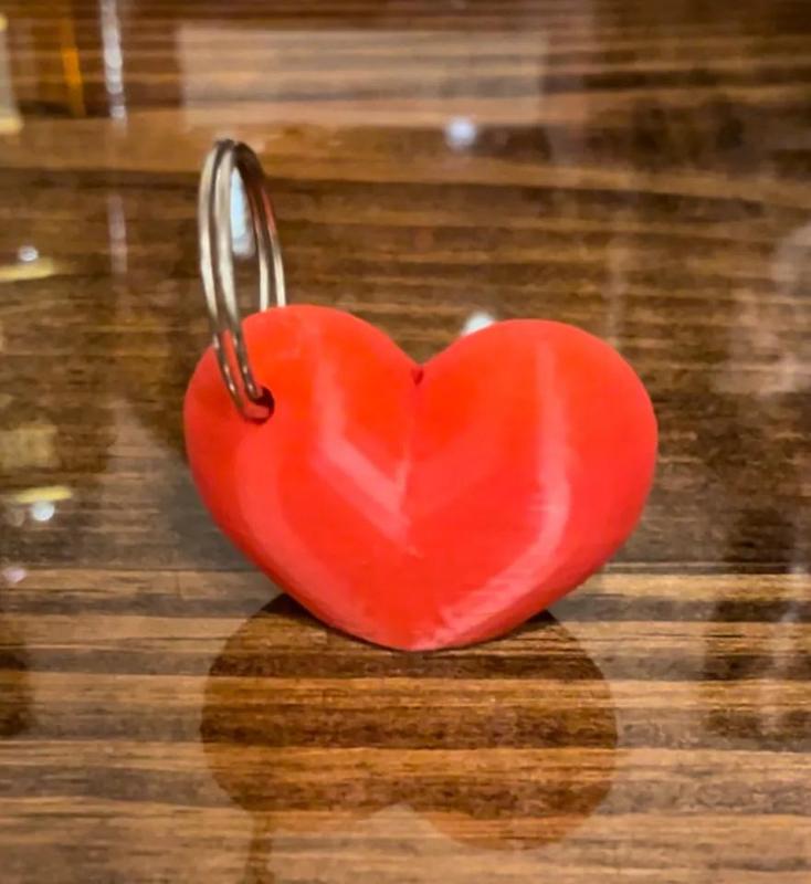Heart Shaped ChapCap Chapstick Keychain for Valentines Day   