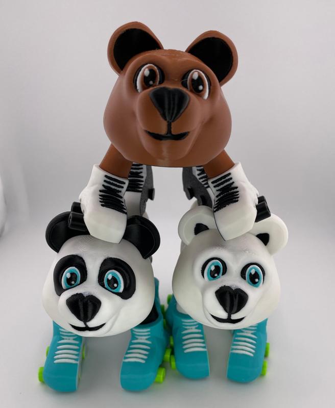 Bears on Skates Flexis
