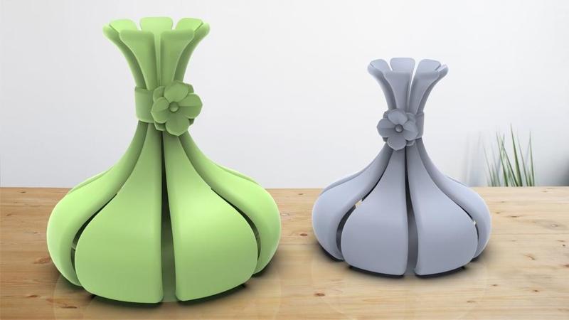 decorative flower plant vase