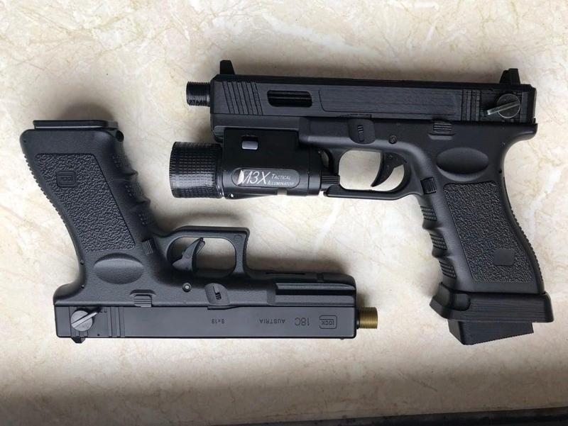 G18c Aep Extended Mag Base. 
