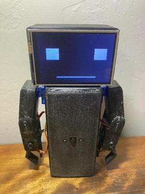 Robert the Raspberry Pi robot.   