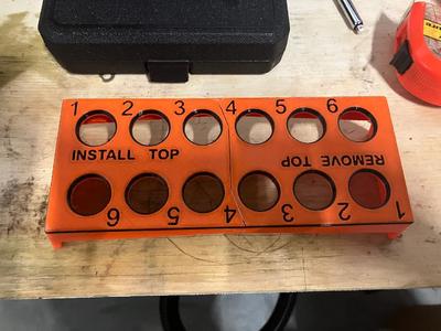 Aircraft Spark Plug Tray   