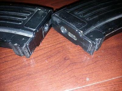 Airsoft AK mag catch