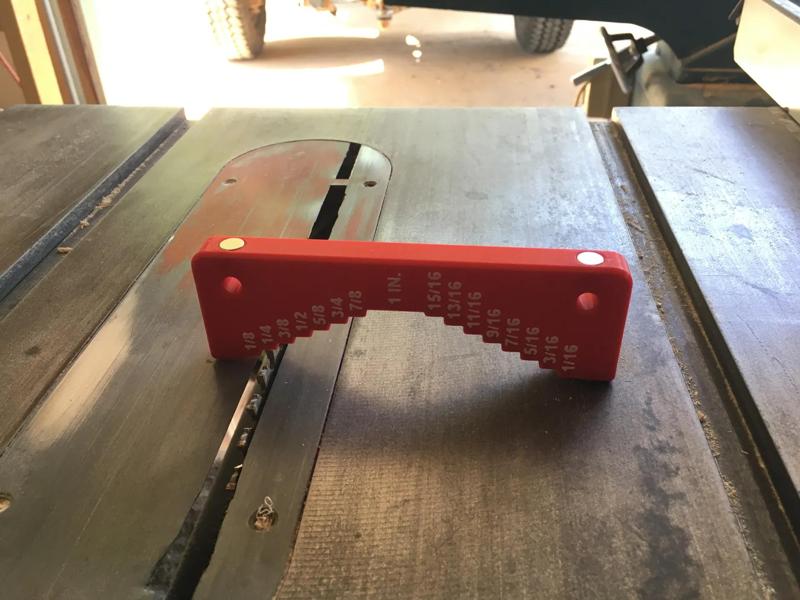 Saw/Router height gauge