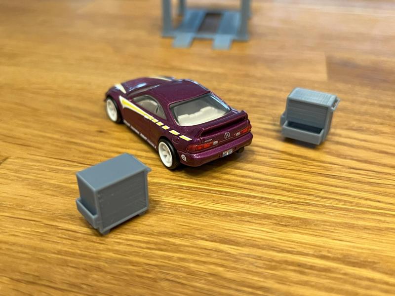 big tool trolley open 1/64 hotwheels matchbox