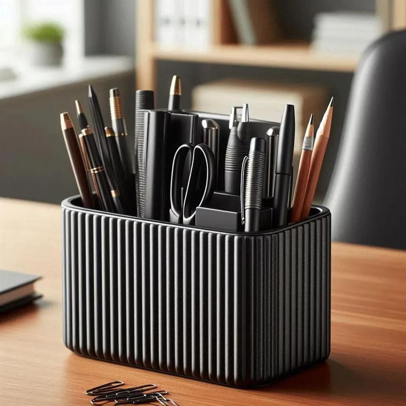 Ribbed Design Office Organizer   