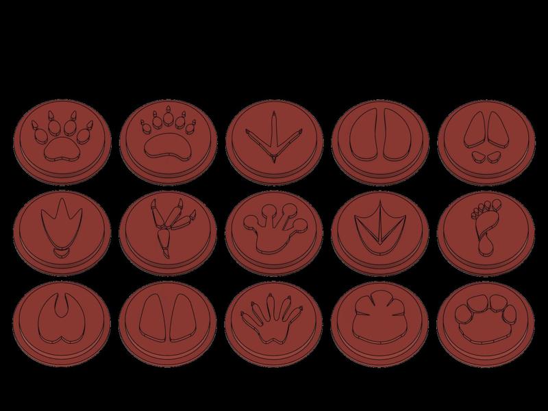 Footprint Stamp Inserts