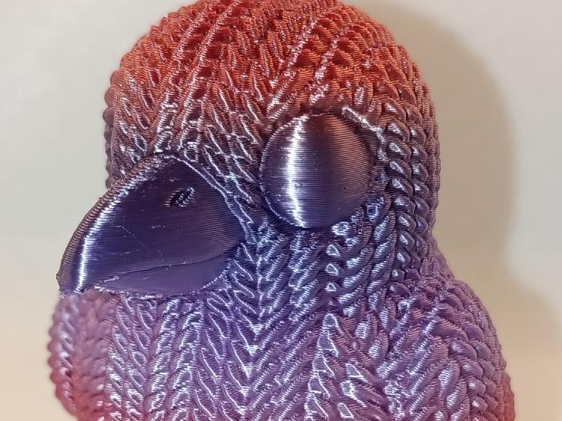 Knitted Crow