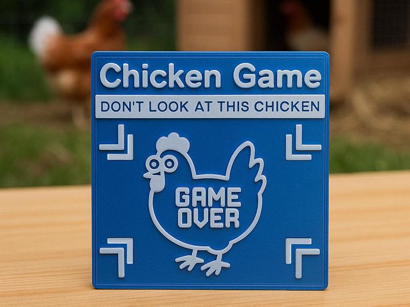 Chicken Game – Don’t Look at the Chicken! 