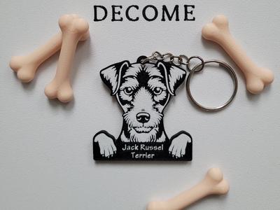 Jack Russel Terrier keychain