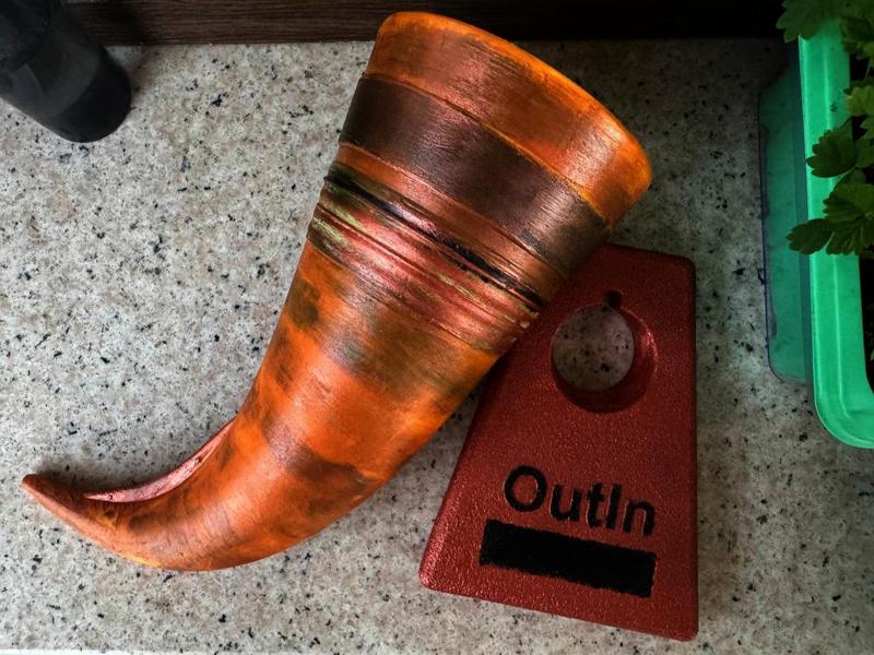 Viking Coffee Horn