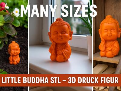 Little Buddha STL – Meditationsfigur 3D Druck