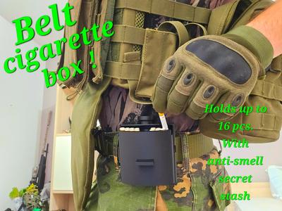 Tactical BELT cigarette box!