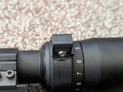 Magnification ring lever Vortex Diamondback scope