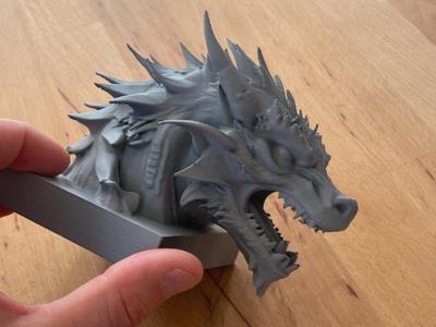 Dragon Head Statue