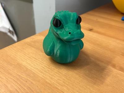 crocodile duck