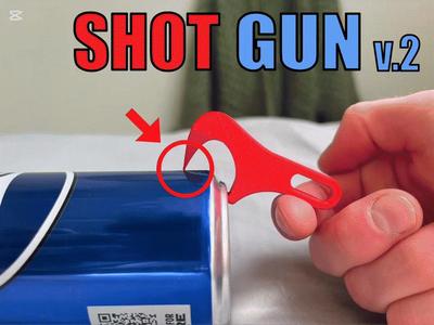 Shotgun v.2 -beer opener