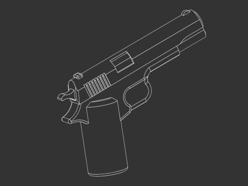 TacticalBrick M1911