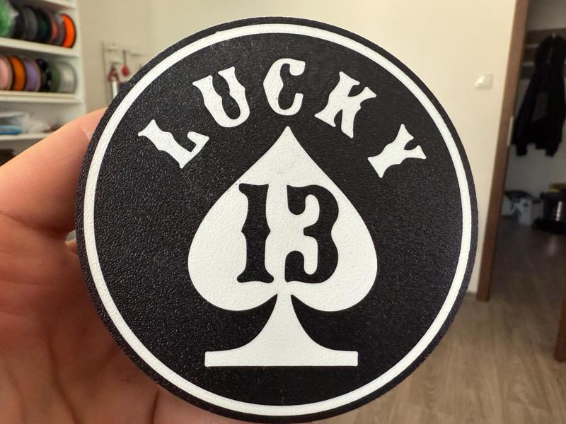 Lucky 13 coaster