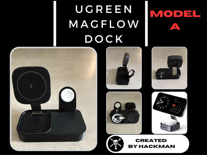UGreen MagFlow and watch dock—Model A