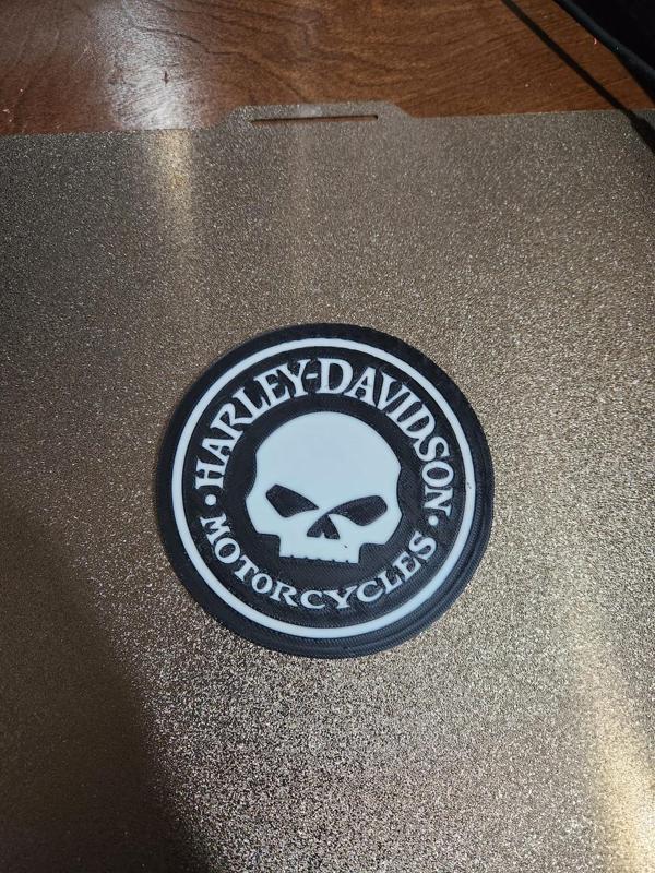 harley davidson coaster