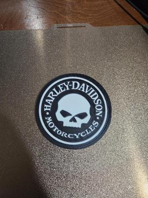 harley davidson coaster
