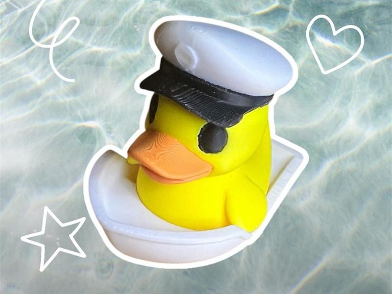 Captain Rubber Duck Benchy