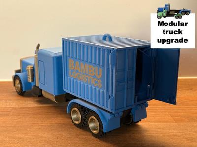 Container snap-on upgrade v2 for Truck