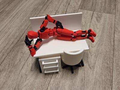 Dummy 13 Office Set – Desk, Chair & Drawer