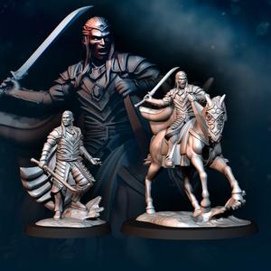 Lord of Bloody High Elves - Foot and Mounted | Bloody Elves | Davale Games | Fantasy