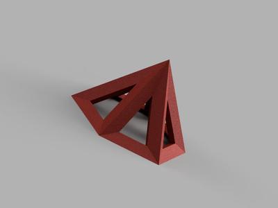 Lacquer pyramid