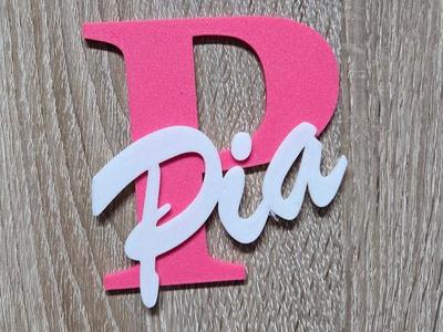 Door sign Pia