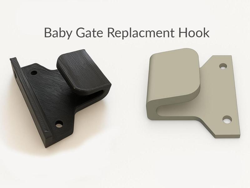 Roller Baby Gate Hook – Wall mount