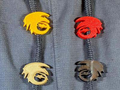 How to Train Your Dragon Drawstring Charm