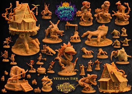 Halloween Weird World COMPLETE SET | Presupported| Dragon Trappers Lodge