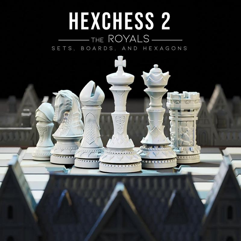 Hexchess 2 - The Royals Chess Set