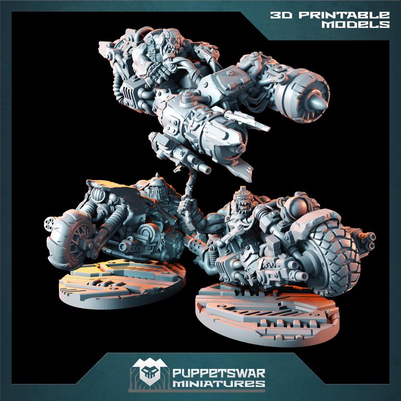 Orc Bikers set B