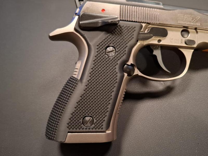 Wrap around grips for Beretta 92x performance