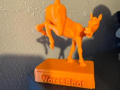 Worst shot trophy