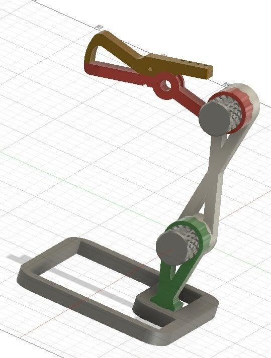 Greifarm Halter 3. Hand